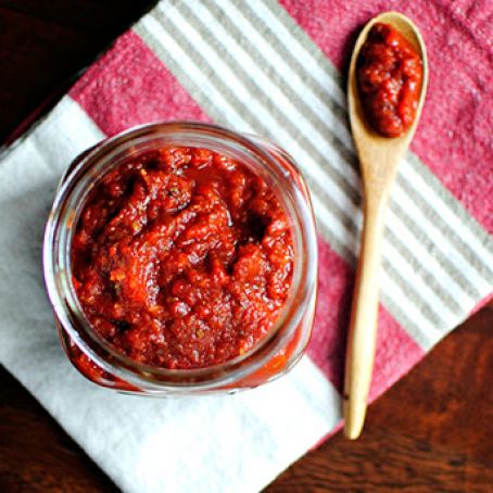 Roasted Red Pepper Pizza Sauce