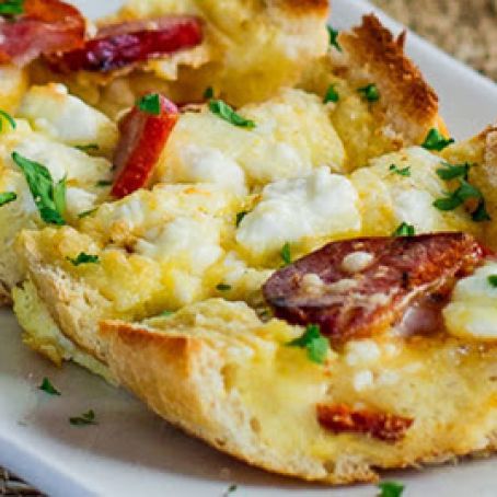 Baked Egg Boats