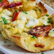 Baked Egg Boats