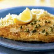 Sauted Tilapia with Lemon Peppercorn Pan Sauce