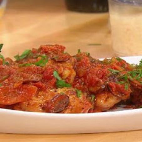 Spicy Chicken Cacciatore