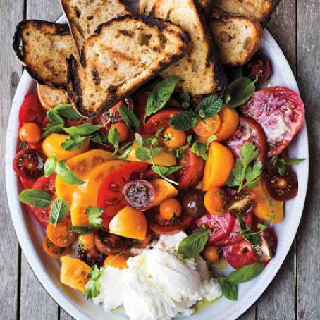 Tomato-Crostini Platter