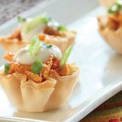 Buffalo Wing Phyllo Bite