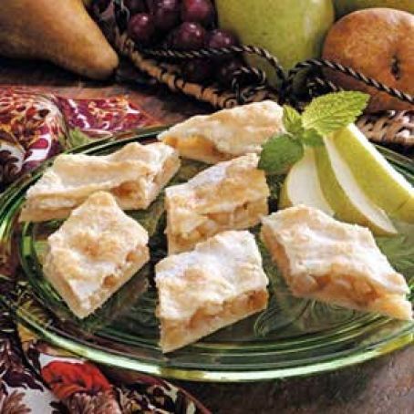 Sugared Raisin Pear Diamonds