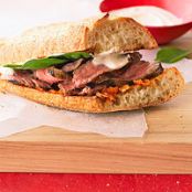 Grilled Habanero Steak Sandwiches