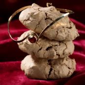 Dark Chocolate Meringue Drops