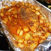 Chicken Roasted in Rosemary with Potatoes