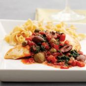 BREAST*****Roast Chicken with Olives and Yogurt