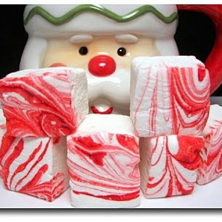 Swirled Peppermint Marshmallows