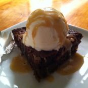 Crustless Fudge Pie