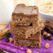 Chocolate Nutella Scotcheroos