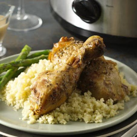 Easy Slow Cooker Creamy Roasted Garlic Chicken