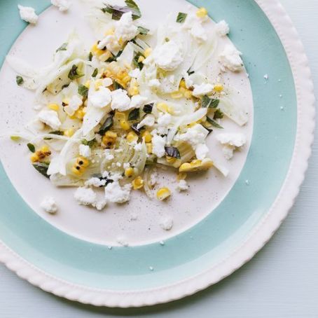 Shaved Fennel and Grilled Corn Salad