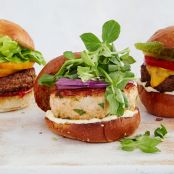 Green Goddess Turkey Burgers