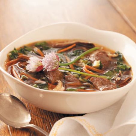 Asian Vegetable-Beef Soup 