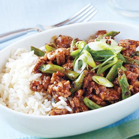 GROUND - Black Bean, Ground Pork and Broccoli Stir-Fry