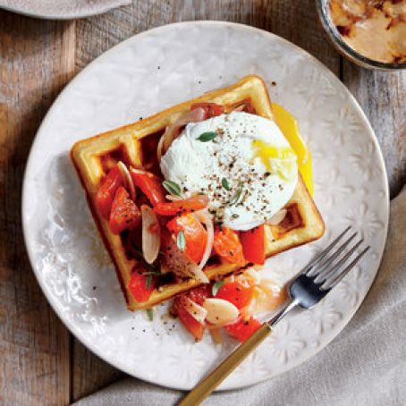 Savory Chickpea Waffles