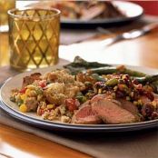 Sautéed Duck Breast with Cherry-Pistachio Salsa