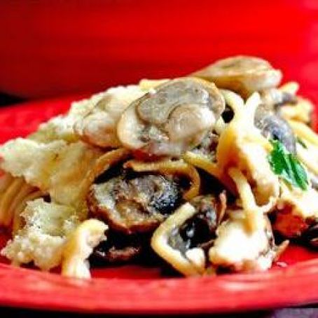 Chicken Tetrazzini {Freezer Friendly}