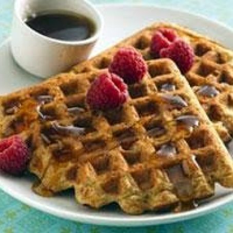 Whole-Grain Buttermilk Waffles