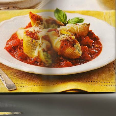 Pesto & Cheese Stuffed Shells