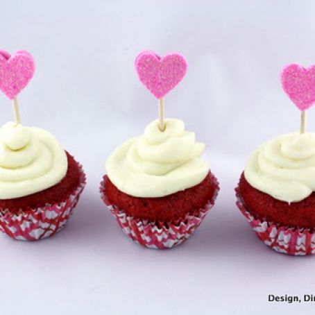 Gluten-Free Red Velvet Mini Cupcakes