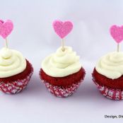 Gluten-Free Red Velvet Mini Cupcakes