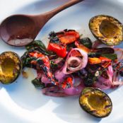 Grilled Avocados & Chilies (& other veggie ideas)