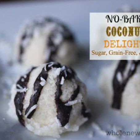 No-Bake Coconut Delights