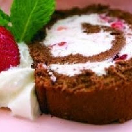 Strawberry-Chocolate Roulage