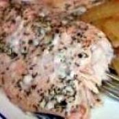 Salmon with Garlic and Dill