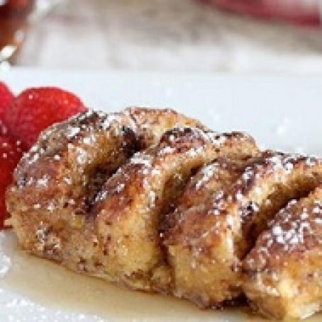 Cinnamon Roll French Toast Bake