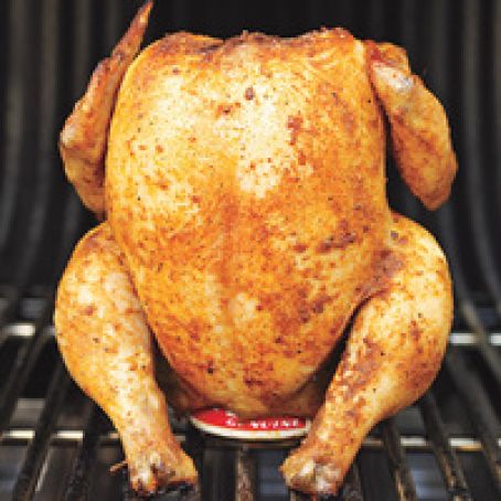 Beer Can Chicken with Dirty Bird Rub
