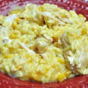 Slow Cooker Cheesy Chicken and Rice