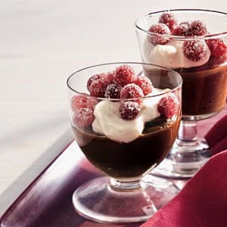 Chocolate Cranberry Parfait