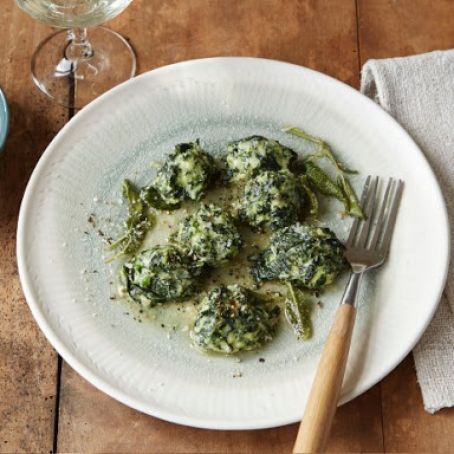 Spinach and Ricotta Gnocchi