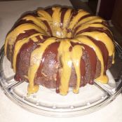 Chocolate Peanut Butter Bundt Cake
