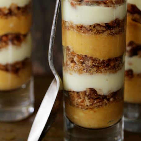 Pumpkin Praline Trifle