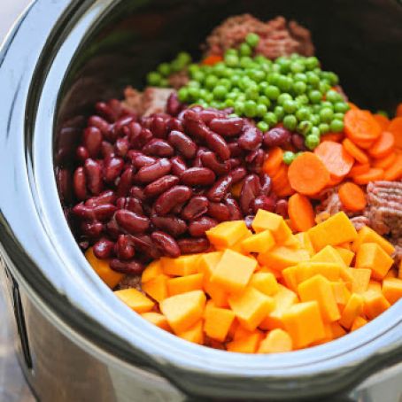Easy Crockpot Dog Food
