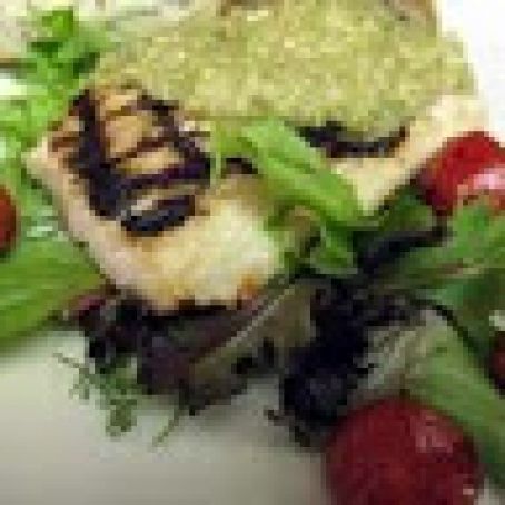 Tequila marinated Mahi Mahi w/ Tomatillo avocado sauce