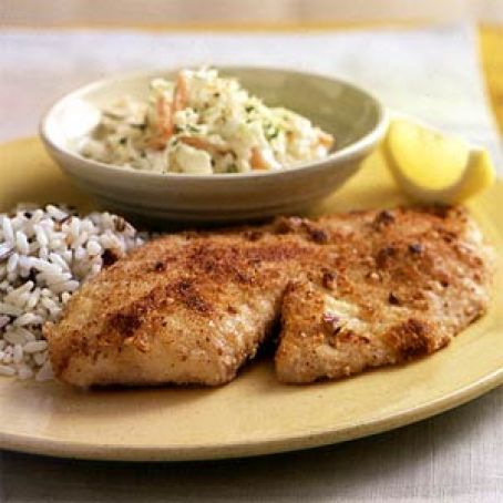 Pecan-Crusted Tilapia