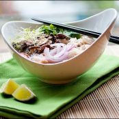 Weeknight Chicken & Mushroom Pho