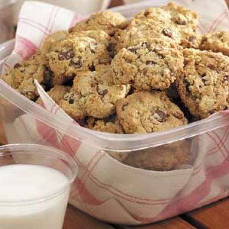 Chocolate Chip Oatmeal Cookies Recipe