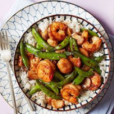 Shrimp & Snap Pea Stir-Fry