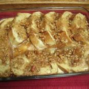 Baked French Toast Casserole with Maple Syrup