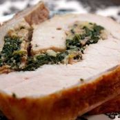 Rolled Pork Florentine