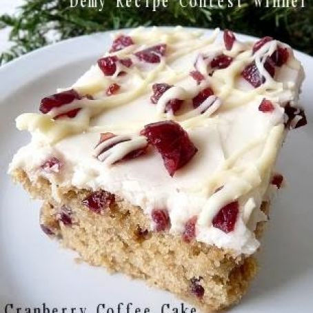 Cranberry Coffee Cake