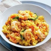 Curried Shrimp with Rice