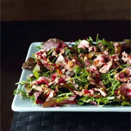 Anglo-Asian lamb salad