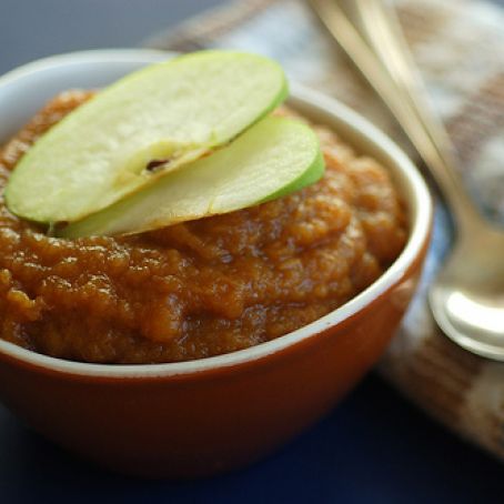 homemade pumpkin applesauce